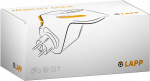 LAPP MOBILITY Mobility Dock oplader voor elektrische voertuigen, type Zwitserland (5555925005) tot 1,8 kW, 8 A, 1-fase, voor mobiel opladen van hybride en elektrische auto\'s met Type 2-aansluiting