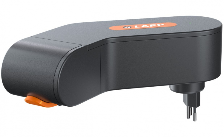 LAPP MOBILITY Mobility Dock oplader voor elektrische voertuigen, type Zwitserland (5555925005) tot 1,8 kW, 8 A, 1-fase, voor mobiel opladen van hybride en elektrische auto\'s met Type 2-aansluiting