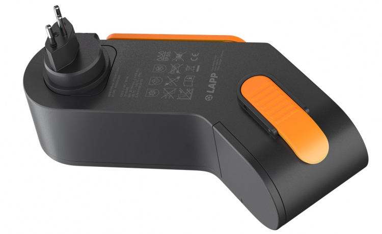 LAPP MOBILITY Mobility Dock oplader voor elektrische voertuigen, type Zwitserland (5555925005) tot 1,8 kW, 8 A, 1-fase, voor mobiel opladen van hybride en elektrische auto\'s met Type 2-aansluiting