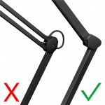 Goobay Led-loeplamp met klem, 8 W, zwart 650 lm, 127 mm kristalglas lens, 1,75x vergroting, 3 dioptrieën Goobay Led-loeplamp met klem, 8 W, zwart 650 lm, 127 mm kristalglas lens, 1,75x vergroting, 3 dioptrieën