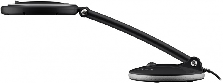 Goobay LED-loeplamp staand, 6 W, zwart 80-450 lm, dimbaar, 100 mm glazen lens, 1,75x vergroting, 3 dioptrieën