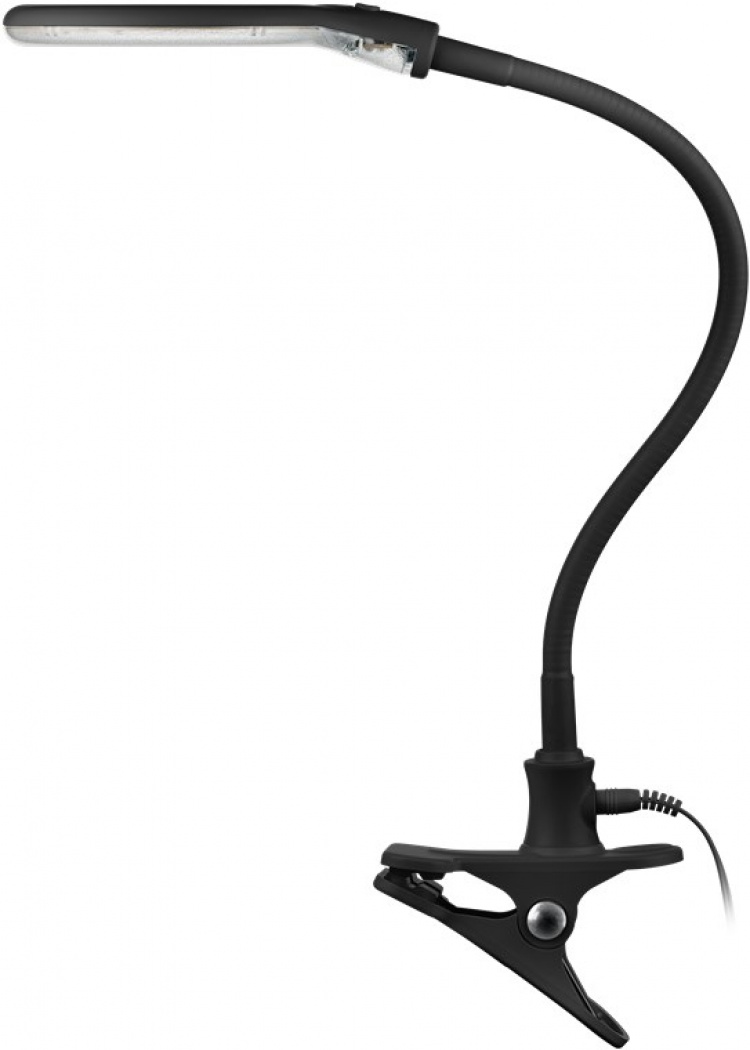 Goobay Led-loeplamp met klem, 6 W, zwart 480 lm, 100 mm glazen lens, 1,75x vergroting, 3 dioptrieën Goobay Led-loeplamp met klem, 6 W, zwart 480 lm, 100 mm glazen lens, 1,75x vergroting, 3 dioptrieën