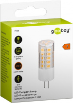 Goobay Compacte ledlamp, 3,5 W fitting G4,warm wit, niet dimbaar