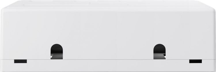 Goobay Keystone-opbouwdoos 4-poorts met eenvoudige snap-in montage