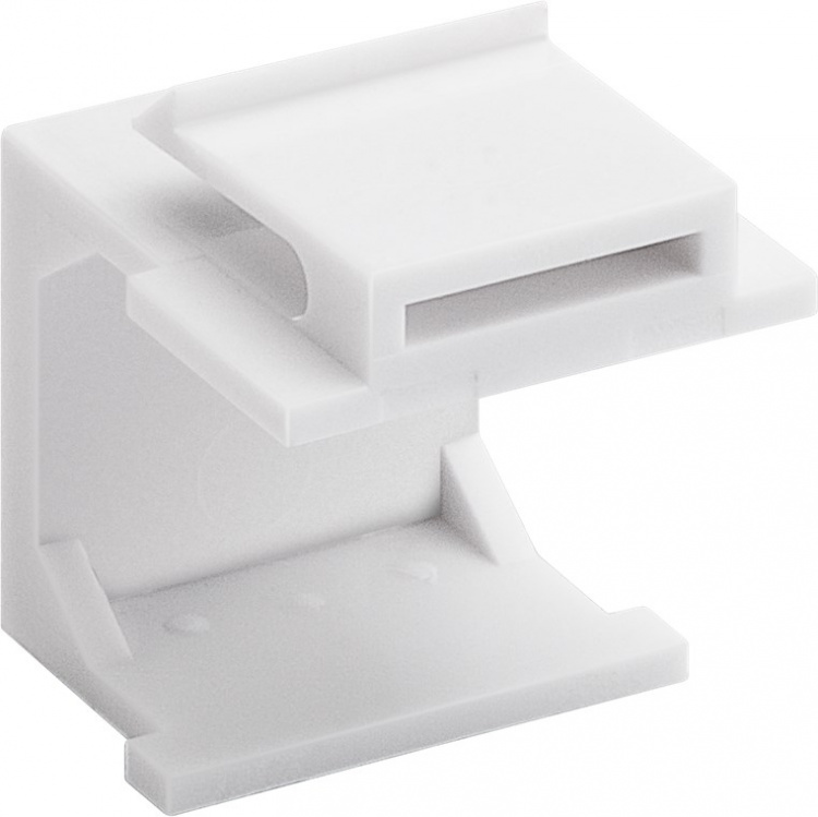 Goobay Keystone-afdekking (verpakking 4 stuks), wit voor gebruik ter bescherming tegen stof
