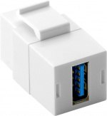 Goobay Keystone-module USB 18,3 mm breedte, 2 x USB 3.0-bus (type A)