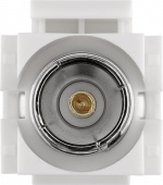 Goobay Keystone-module satelliet/antenne, vlakke montage Coaxbus > F-bus