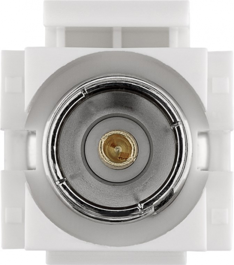 Goobay Keystone-module satelliet/antenne, vlakke montage Coaxbus > F-bus