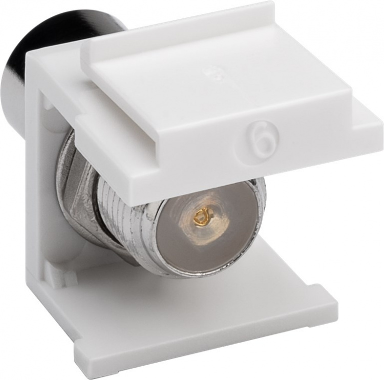 Goobay Keystone-module satelliet/antenne Coaxstekker > F-bus