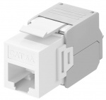 Goobay Keystone modul RJ45 CAT 6A, UTP 16,5 mm breedte, krokodillenklemmenstrook voor montage zonder gereedschap op IDC
