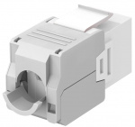 Goobay Keystone modul RJ45 CAT 6A, UTP 16,5 mm breedte, krokodillenklemmenstrook voor montage zonder gereedschap op IDC