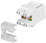 Goobay Keystone modul RJ45 CAT 5e, UTP, 100 MHz 20 mm breed, RJ45-bus (8P8C).