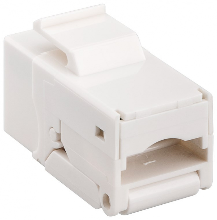 Goobay Keystone modul RJ45 CAT 6, UTP, 250 MHz 16,2 mm breed, Klemmenstrook voor IDC-montage (zonder gereedschap), snap-in systeem Goobay Keystone modul RJ45 CAT 6, UTP, 250 MHz 16,2 mm breed, Klemmenstrook voor IDC-montage (zonder gereedschap), snap-in systeem