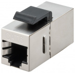 Goobay Keystone module RJ45 koppeling/connector CAT 6, STP 15,9 mm breed, 2 x RJ45-bus (8P8C).