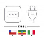 Goobay Koud apparaat kabel Italië, 1,8 m, zwart Italiëstekker (type L, CEI 23-16-VII) > C13 apparaatcontactdoos (IEC-stekker) Goobay Koud apparaat kabel Italië, 1,8 m, zwart Italiëstekker (type L, CEI 23-16-VII) > C13 apparaatcontactdoos (IEC-stekker)