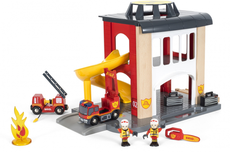 BRIO World 33833 - Brandstation