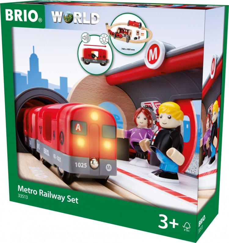 BRIO World 33513 - Tunnelbaneset