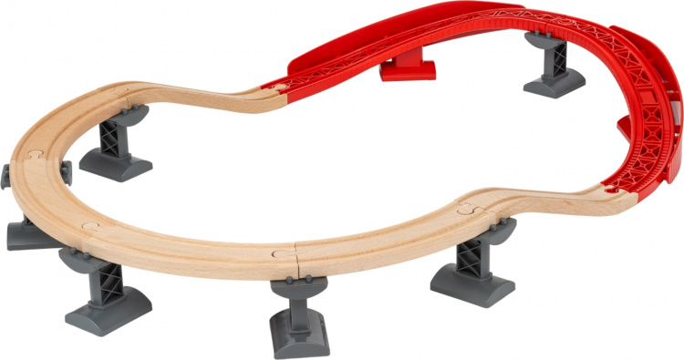 BRIO World 33995 Uppåtgående kurvor spårset