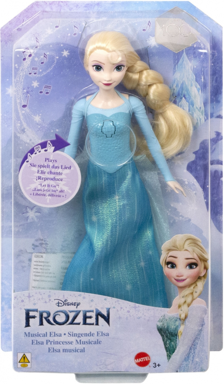 Disney Princess Frozen Musical Elsa docka