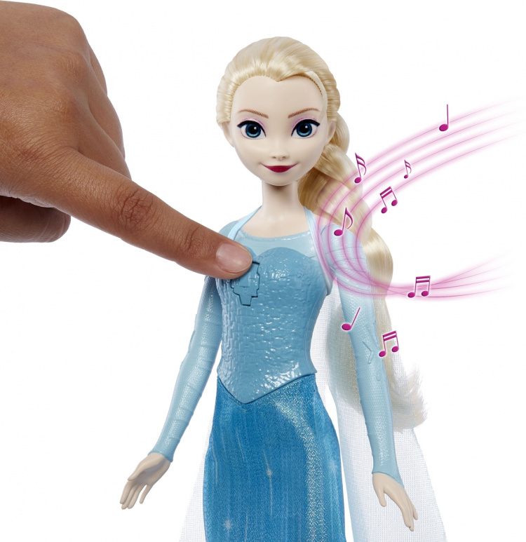 Disney Princess Frozen Musical Elsa docka