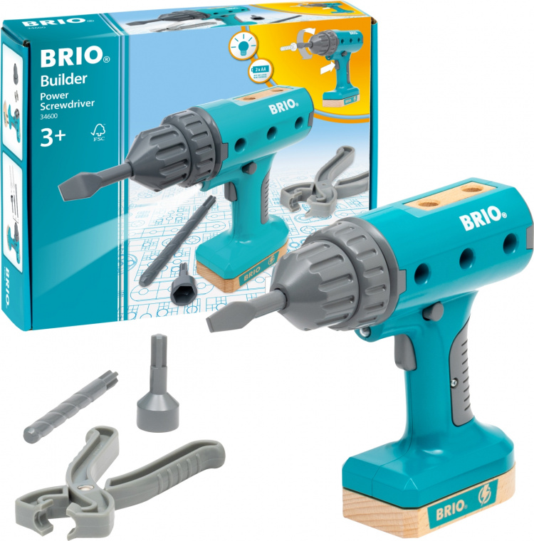 BRIO Builder 34600 - Batteridriven skruvdragare