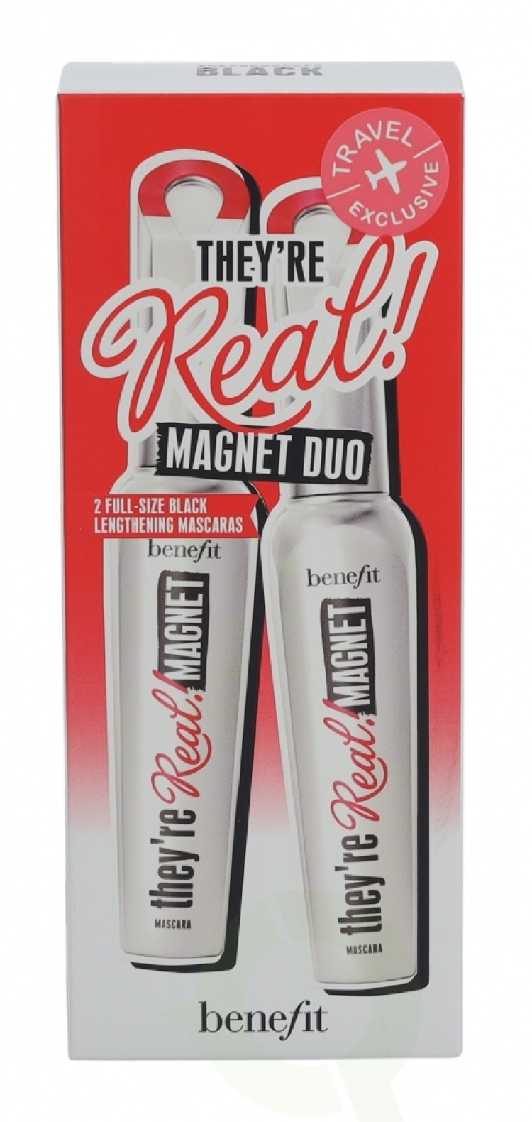 Benefit They\'re Real! Magnet Mascara Duo Set 18 gr 2x9gr - #1 Supercharged Black