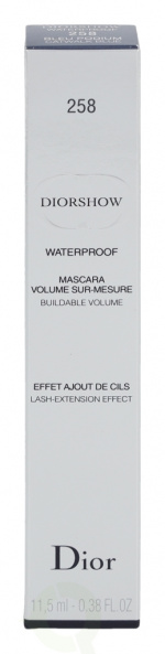 Christian Dior Dior Diorshow Waterproof Buildable Volume Mascara 11.5 ml #258 Catwalk Blue
