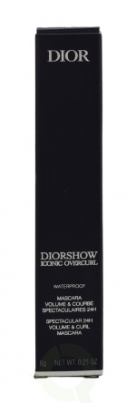 Christian Dior Dior Diorshow Iconic Overcurl Waterproof Volume Mascara 6 gr #091 Black