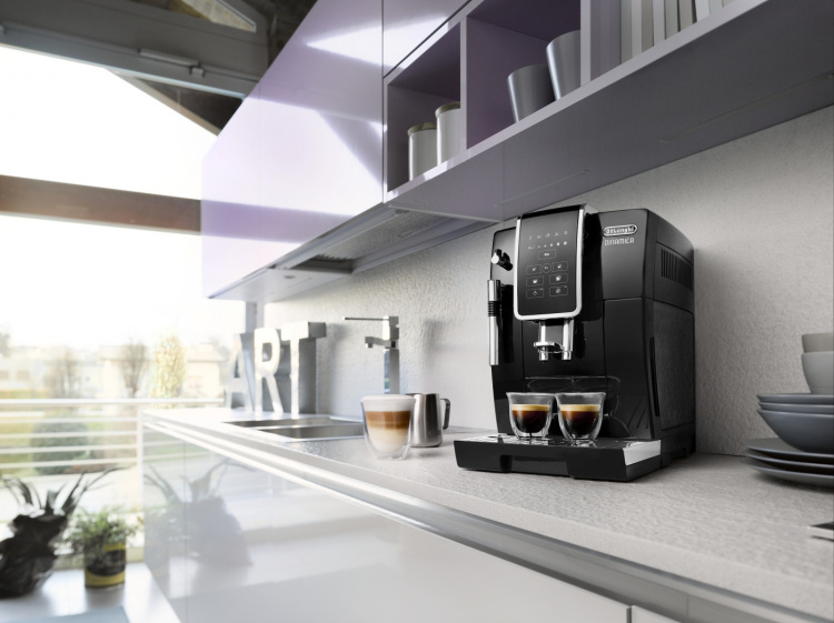 DeLonghi Dinamica ECAM350.15.B -kahviautomaatti