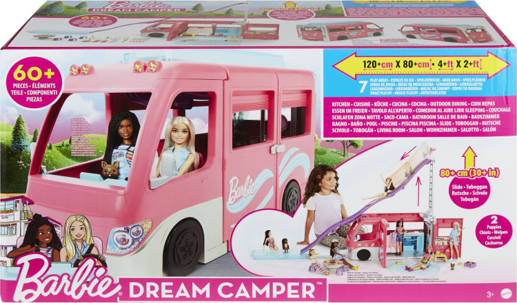 Barbie Dreamcamper -asuntoauto
