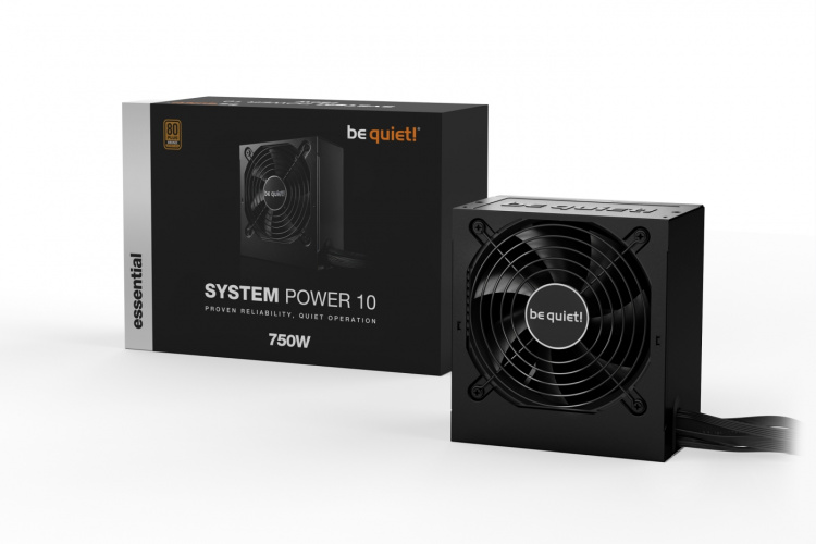 be quiet! System Power 10 ATX-virtalähde, 750 W