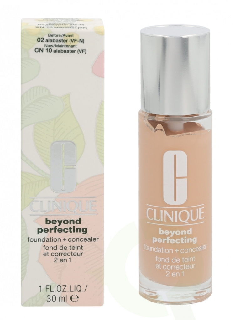 Clinique Beyond Perfecting Foundation + Concealer 30 ml CN 10 Alabaster VF/Dry Combination To Combination Oily