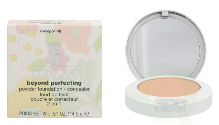 Clinique Beyond Perfecting Powder Foundation + Concealer 14.5 gr #6 Ivory