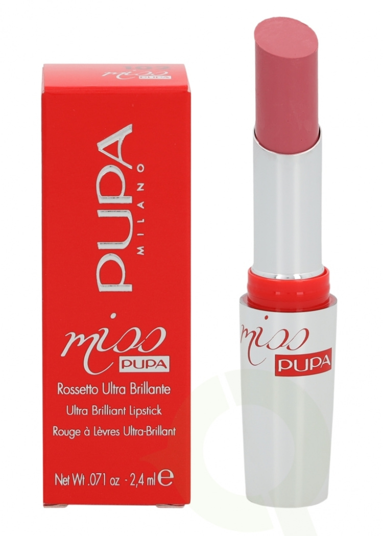 Pupa Milano Pupa Miss Pupa Lipstick 2.4 ml #102 Candy Nude