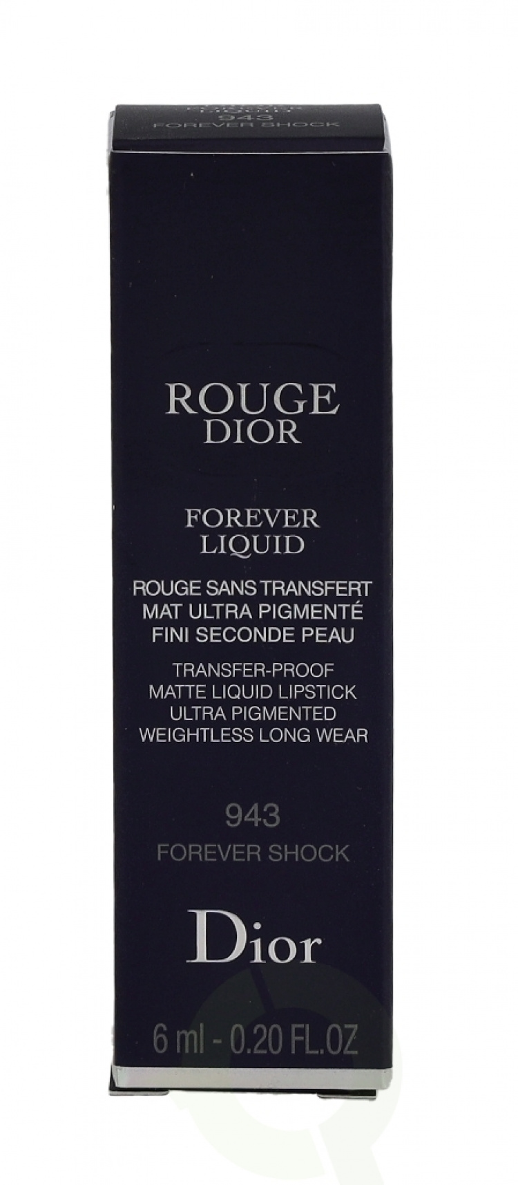 Christian Dior Dior Rouge Dior Forever Transfer-Free Liquid Lipstick 6 ml #943 Forever Shock