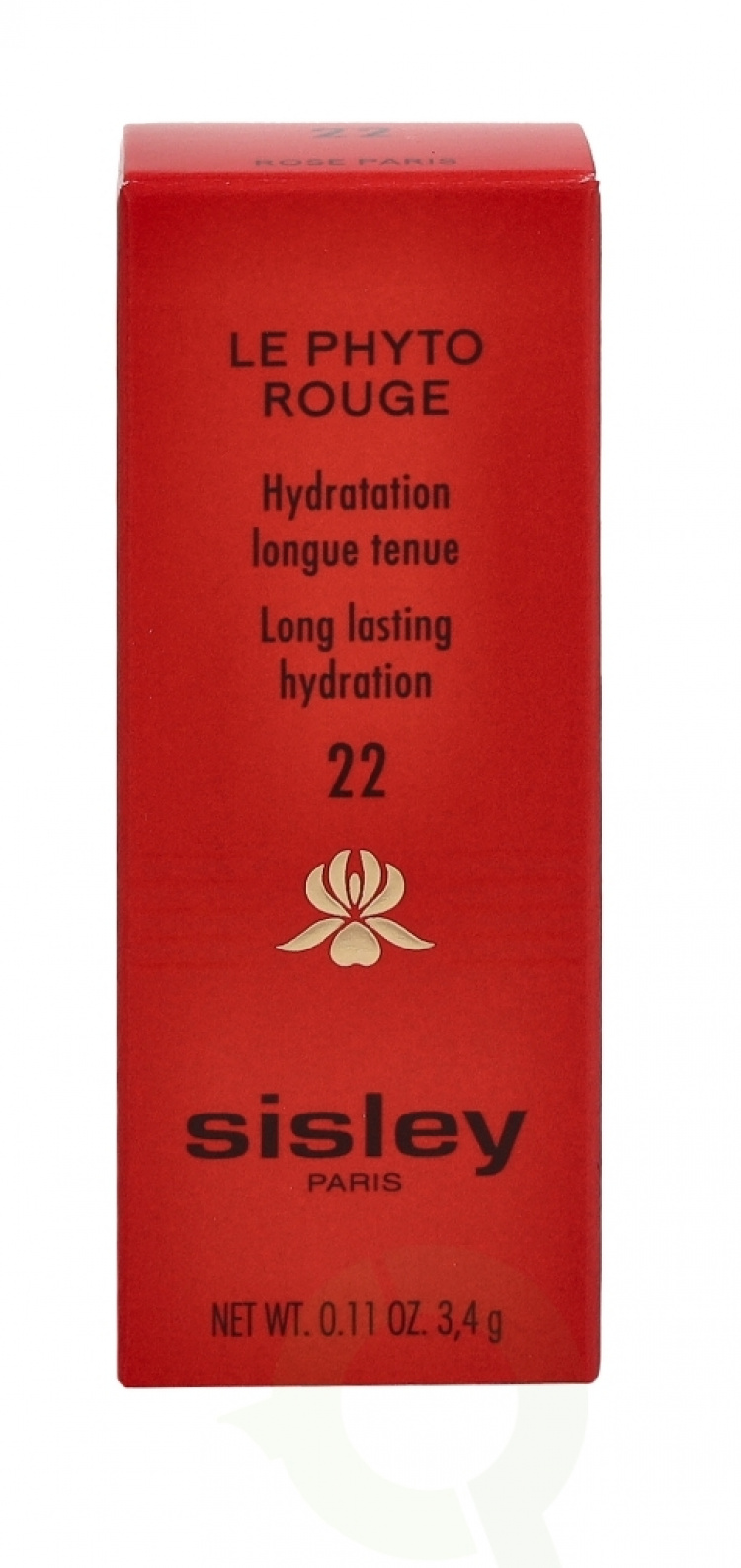 Sisley Le Phyto Rouge Long-Lasting Hydration Lipstick 3.4 gr #22 Rose Paris