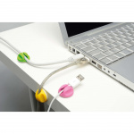 D-LINE Kabelclips 2x Rosa 2x Gul 2x Grön D-LINE Kabelclips 2x Rosa 2x Gul 2x Grön