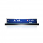 VERBATIM BD-R 25GB 6x 10-pack Spindel Printbar