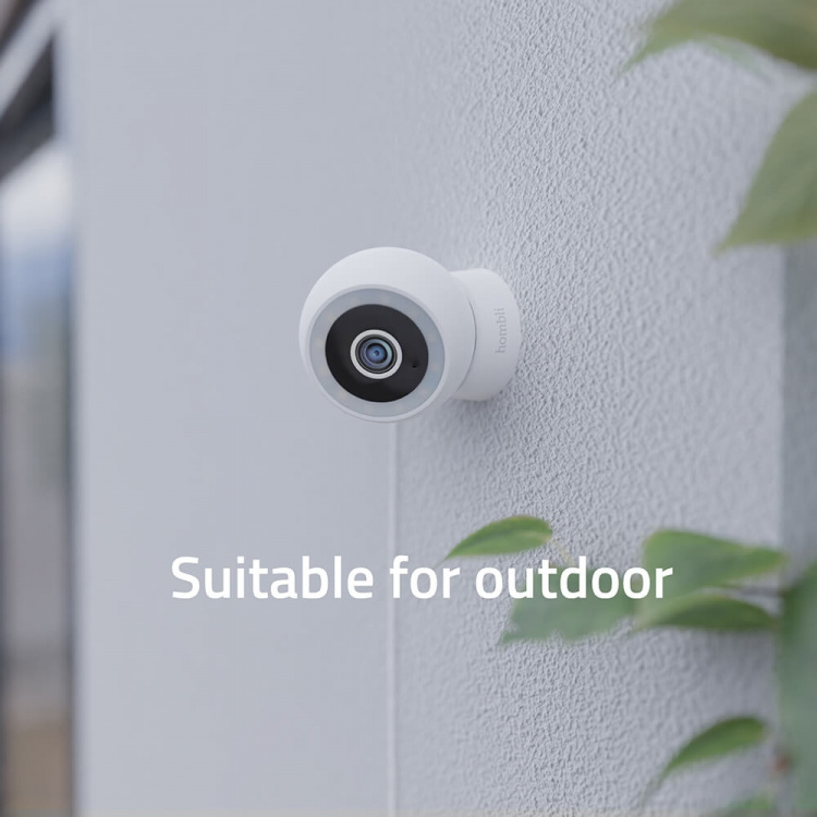 HOMBLI Smart Outdoor Cam White HOMBLI Smart Outdoor Cam White