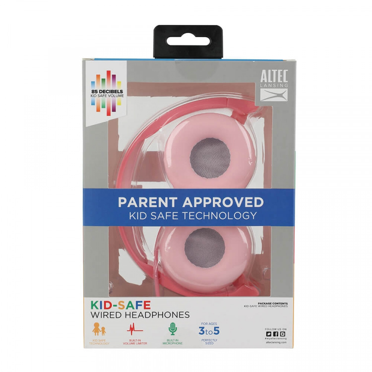 ALTEC LANSING Kids Headphone Wired On-Ear Pink ALTEC LANSING Kids Headphone Wired On-Ear Pink
