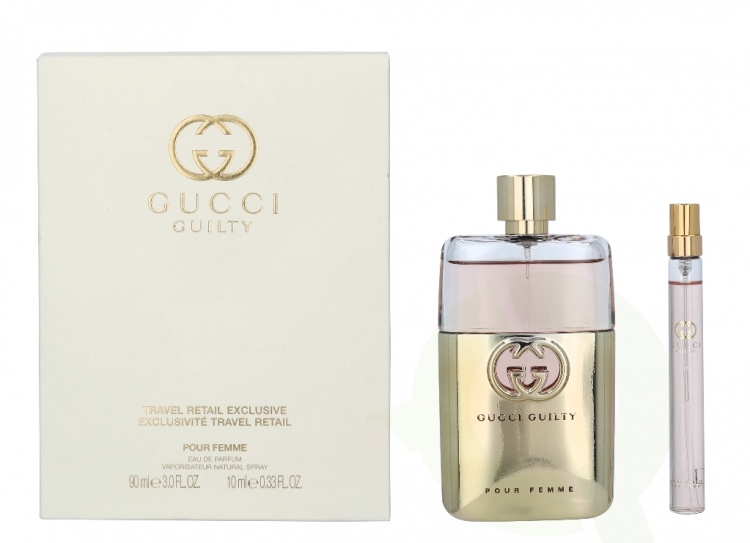 Gucci Guilty Pour Femme Giftset 100 ml, Edp Spray 90ml/Edp Spray 10ml