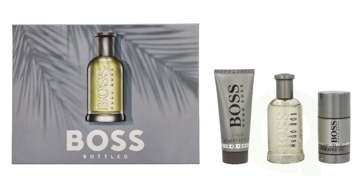 Hugo Boss Bottled Giftset 275 ml Edt Spray 100ml/Shower Gel 100ml/Deo Stick 75ml