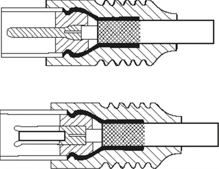 Goobay Antennekabel (80 dB), dubbel afgeschermd coax-stekker > coax-contrastekker (volledig afgeschermd), 5 m