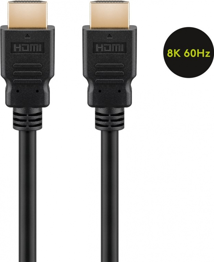 Goobay Ultra High Speed HDMI™-kabel met Ethernet HDMI ™-connector (Type A) > HDMI ™-connector (Type A), 5 m Goobay Ultra High Speed HDMI™-kabel met Ethernet HDMI ™-connector (Type A) > HDMI ™-connector (Type A), 5 m