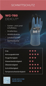 Wonder Grip WG-780 Tuin- en landschapsarchitectuur, Landbouw, Wegenbouw, Staalindustrie, Afvalindustrie, XL/10