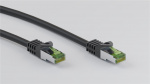 Goobay RJ45 netwerkkabel met CAT 8.1 S/FTP ruwe kabel, AWG 26, zwart koperen geleider, LSZH halogeenvrije kabelmantel, RJ45-connector (CAT 6A), 15 m Goobay RJ45 netwerkkabel met CAT 8.1 S/FTP ruwe kabel, AWG 26, zwart koperen geleider, LSZH halogeenvrije kabelmantel, RJ45-connector (CAT 6A), 15 m