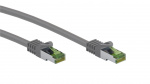 Goobay RJ45 netwerkkabel met CAT 8.1 S/FTP ruwe kabel, AWG 26, grijs koperen geleider, LSZH halogeenvrije kabelmantel, RJ45-connector (CAT 6A), 7.5 m Goobay RJ45 netwerkkabel met CAT 8.1 S/FTP ruwe kabel, AWG 26, grijs koperen geleider, LSZH halogeenvrije kabelmantel, RJ45-connector (CAT 6A), 7.5 m