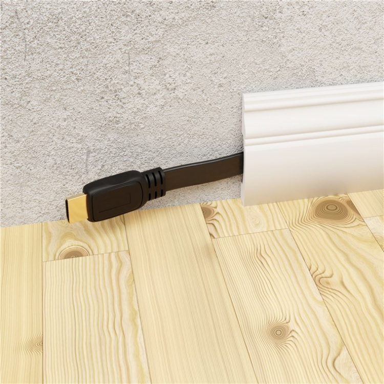 Goobay High Speed HDMI™-kabel Slim met Ethernet HDMI ™-connector (Type A) > HDMI™-stekker (type A), 1 m Goobay High Speed HDMI™-kabel Slim met Ethernet HDMI ™-connector (Type A) > HDMI™-stekker (type A), 1 m