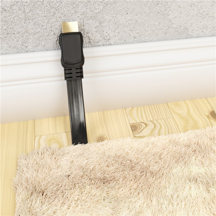 Goobay High Speed HDMI™-kabel Slim met Ethernet HDMI ™-connector (Type A) > HDMI™-stekker (type A), 2 m Goobay High Speed HDMI™-kabel Slim met Ethernet HDMI ™-connector (Type A) > HDMI™-stekker (type A), 2 m