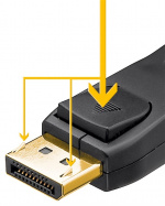 Goobay DisplayPort™ aansluitkabel 1.4 DisplayPort™-connector > DisplayPort™-connector, 8K @ 60Hz, 5 m Goobay DisplayPort™ aansluitkabel 1.4 DisplayPort™-connector > DisplayPort™-connector, 8K @ 60Hz, 5 m